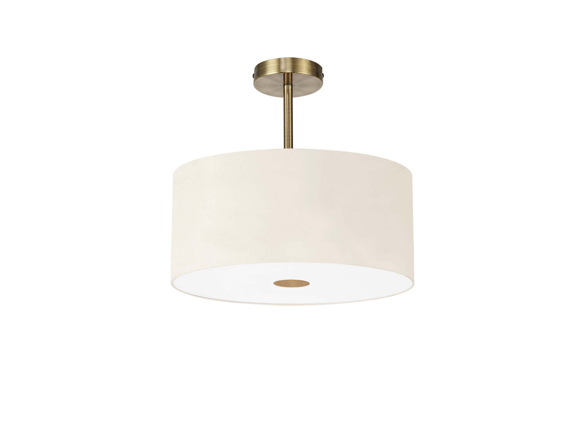 Baymont 40cm Semi Flush 1 Light DK0175  Deco Baymont